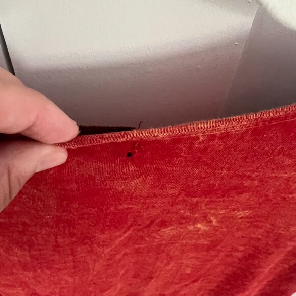 Rising International Colorful Boho Hippie Embroidered Star Patchwork Y2k Top - Picture 5 of 6